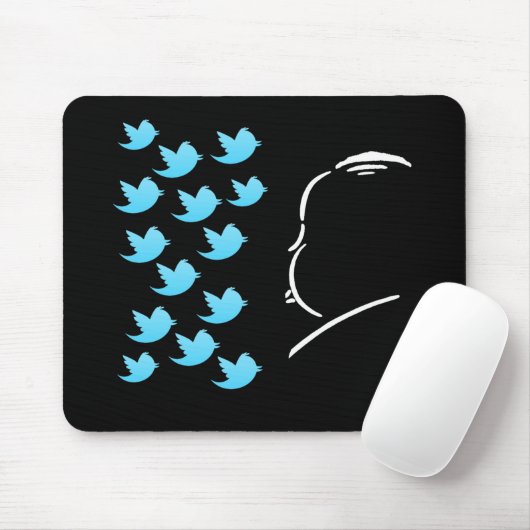 Tapis De Souris Hitch and Tweets (Avec souris)