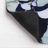 Tapis De Souris Hiver au couvent (Coin)