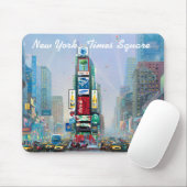 Tapis De Souris Hiver dans le Times Square (Avec souris)