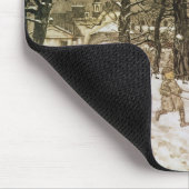 Tapis De Souris Hiver d'Arthur Rackham | dans des jardins de (Coin)