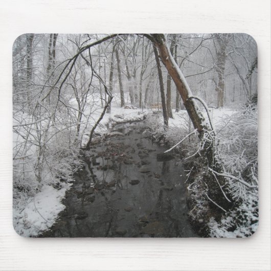 Tapis De Souris Hiver Mousepad (Devant)