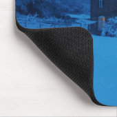 Tapis De Souris Hiver, scène de Noël (Coin)