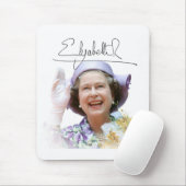 Tapis De Souris HM Queen Elizabeth II (Avec souris)