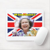 Tapis De Souris HM Queen Elizabeth II (Avec souris)