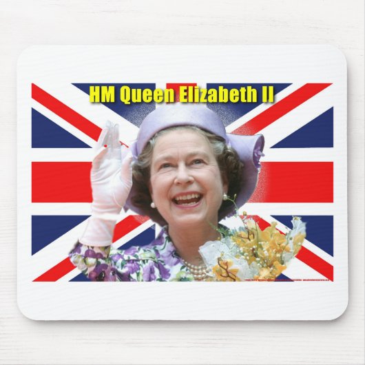 Tapis De Souris HM Queen Elizabeth II (Devant)