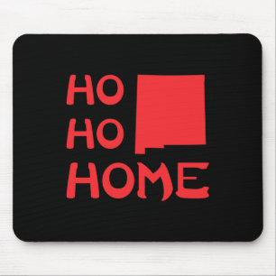 Tapis De Souris Ho Ho Accueil Nouveau-Mexique Noël Père Noël