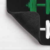 Tapis De Souris Ho Ho Ho Funny Dumbbell Christmas Weightlifting Gy (Coin)