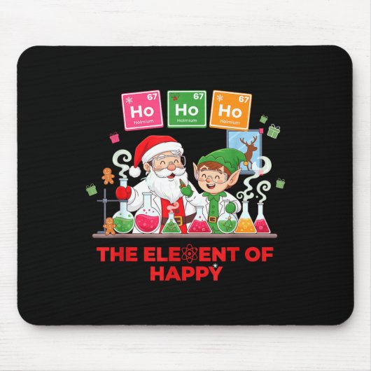 Tapis De Souris Ho Ho Ho Holmium Chemistry Element 67 Meme Of Peri (Devant)
