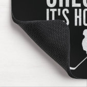 Tapis De Souris Hockey Cross Checking C'est comment je serre Joueu (Coin)
