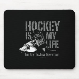 Tapis De Souris Hockey est ma vie - L'amour d'un joueur de hockey