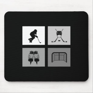 Tapis De Souris Hockey - Hockey Joueur de hockey sur glace Cadeau