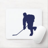 Tapis De Souris Hockey_Player_Blue (Avec souris)