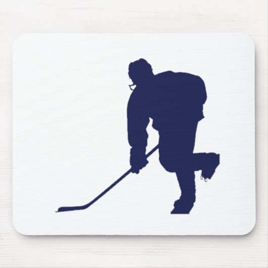 Tapis De Souris Hockey_Player_Blue (Devant)