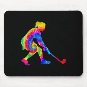 Tapis De Souris Hockey sur gazon Tie Dye _1