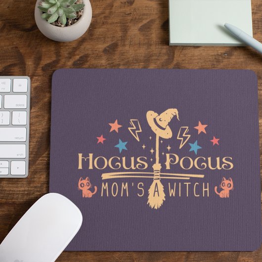 Tapis De Souris Hocus Pocus Maman est une sorcière