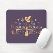 Tapis De Souris Hocus Pocus Maman est une sorcière (Avec souris)