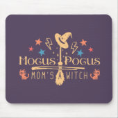 Tapis De Souris Hocus Pocus Maman est une sorcière (Devant)