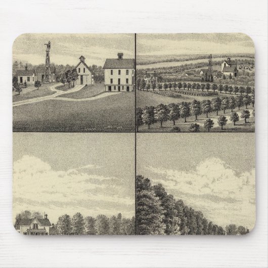 Tapis De Souris Hodges Home (Nebraska) (Devant)