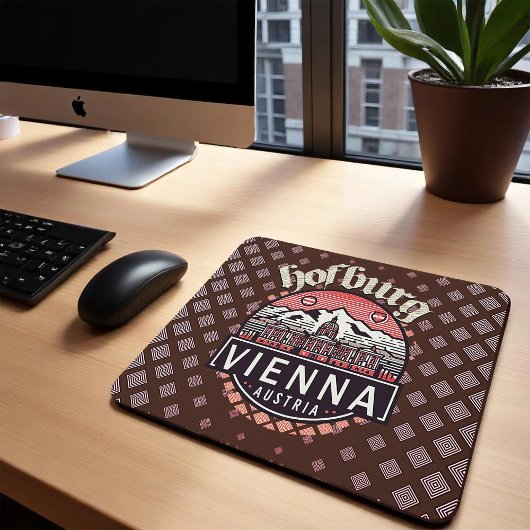 Tapis De Souris Hofburg in Circles Mousepad