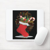 Tapis De Souris HoHo ! Merry Christmas TOXITS et Happy New Year (Avec souris)