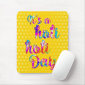 Tapis De Souris holiES - C'EST UN HOLI HOLI DAY + votre backgr. (Avec souris)