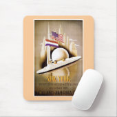 Tapis De Souris Holland America Line New York (Avec souris)