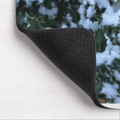 Tapis De Souris Holly couvert de neige (Coin)