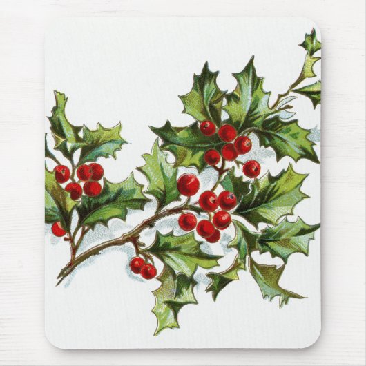Tapis De Souris HollyBerries 001 (Devant)