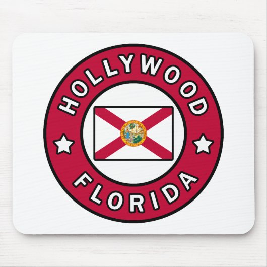 Tapis De Souris Hollywood Floride (Devant)
