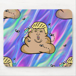Tapis De Souris hologramme décharge trump