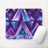 Tapis De Souris Holographie de l'enseignant hors service (Avec souris)