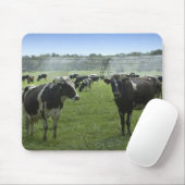 Tapis De Souris Holstein Cattle Mousepad (Avec souris)