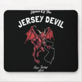 Tapis De Souris Home Of The Jersey Devil New Jersey Usa Cryptid (Devant)