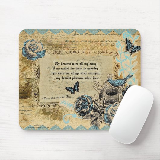 Tapis De Souris Hommage à Shelley (Avec souris)