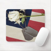 Tapis De Souris Hommage aux vétérans (Avec souris)