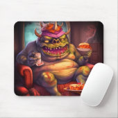 Tapis De Souris Homme de poupée laid (Avec souris)