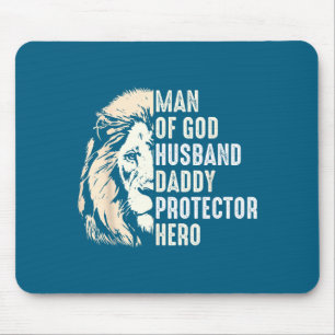 Tapis De Souris Homme Dieu Mari Papa Protecteur Graphisme