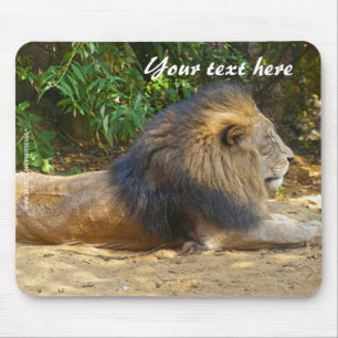 Tapis De Souris Homme Lion Mousepad