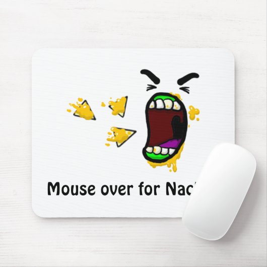 Tapis De Souris Homme Mousepad de Nacho (Avec souris)