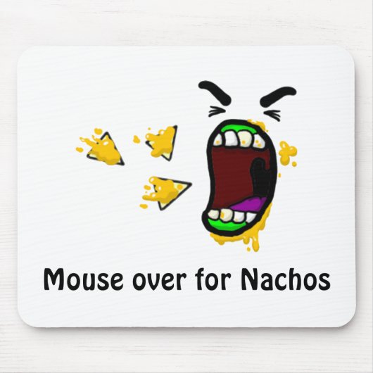 Tapis De Souris Homme Mousepad de Nacho (Devant)