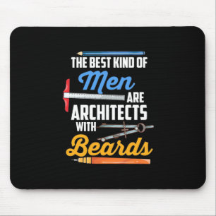 Tapis De Souris Hommes Architectes Avec Oreilles