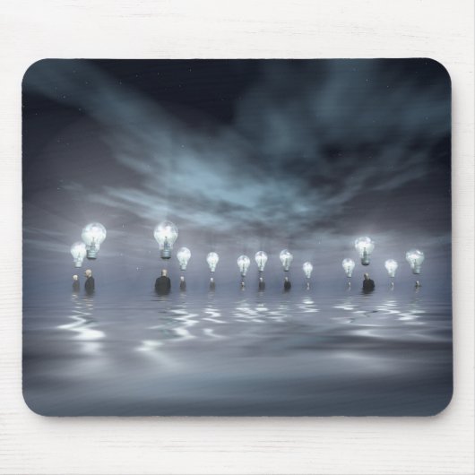 Tapis De Souris Hommes avec idées (Devant)