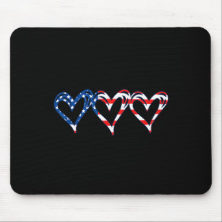 Tapis De Souris Hommes chrétiens un national sous Dieu 4 juillet M