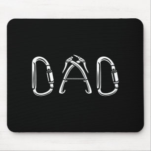 Tapis De Souris Hommes Escalades Papa Randonnée extérieur Montage