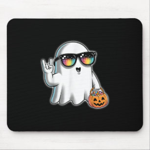 Tapis De Souris Hommes Femmes Garçons Filles Fantômes Boo Rock Cit