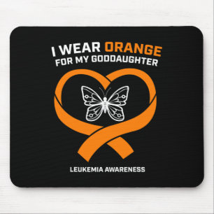 Tapis De Souris Hommes Femmes Portent L'Orange Pour Ma Godgirl Leu