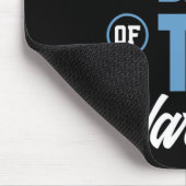 Tapis De Souris Hommes Fier Papa D'Un Guerrier T1D Sensibilisation (Coin)