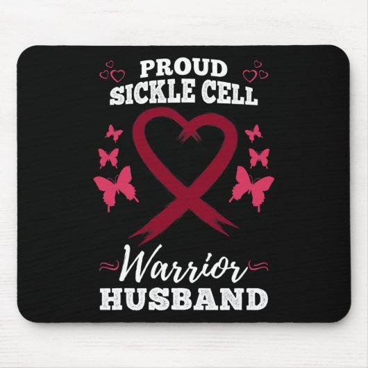 Tapis De Souris Hommes Fière Cellule Faucille Guerrier Mari Cellul (Devant)