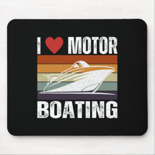 Tapis De Souris Hommes Funny Bateau Vie Vitesse Bateau Capitaine J