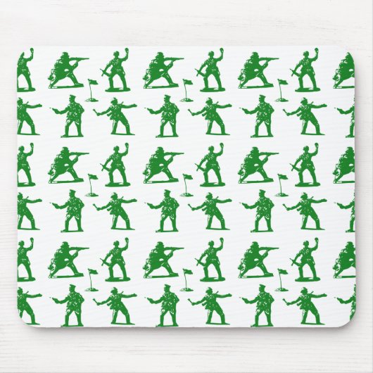Tapis De Souris Hommes verts d'armée (Devant)